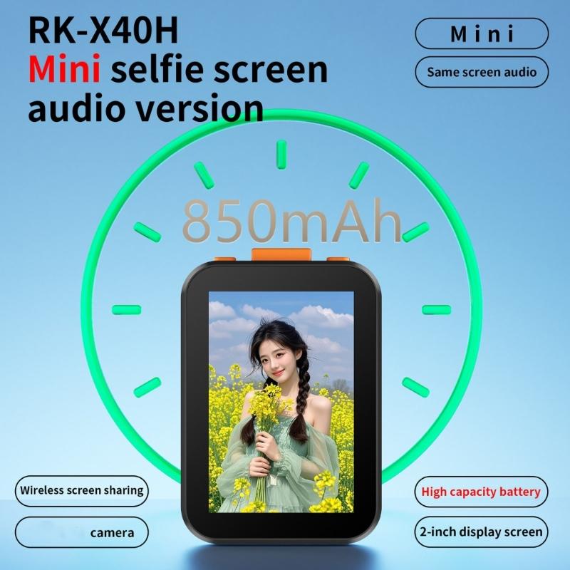 Vlog Selfie Monitor Screen 2.4/5Ghz With 2Inch 1080P Display Bluetooth-compatible Remote Control For Live Stream