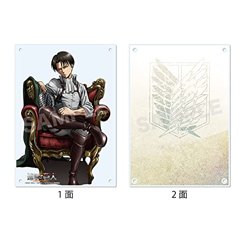 CS Front Attack On Titan Acrylic Board 04 Levi Vol.2 Approx. 208 X 147.5mm Acrylic Iron