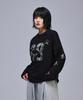 SCALLYWAG Crop Vintage Diamond Long Sleeve [Black]