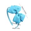 4-Inch European & American Children's Ribbed Bow Headband - Sweet Girl Hair Accessory