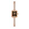 Jyullieoseu Ja-1437 Square Cubic Women'S Metal Watch