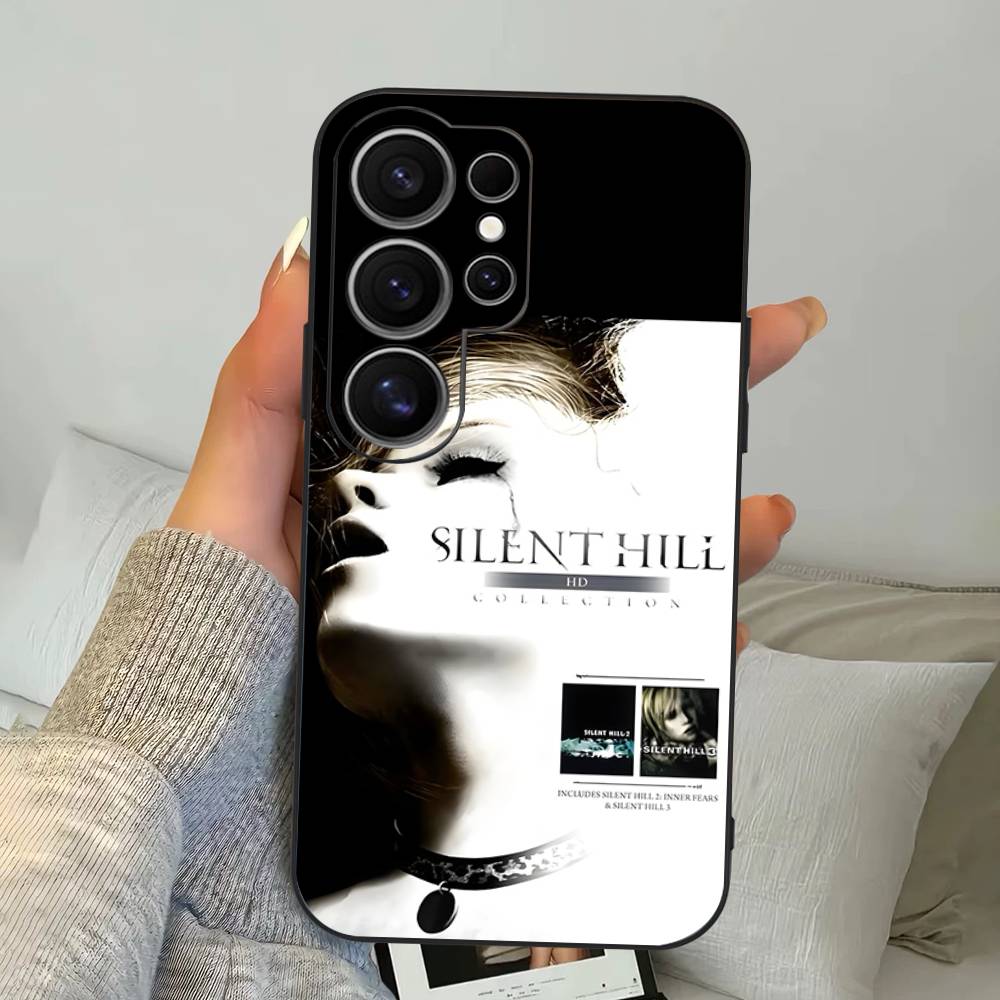 Horror Games S-Silent H-Hill Phone Case For Samsung S 24 Fe 25 Ultra Plus 20 Lite 21 30 22 23 24 22 Ultra 5G Fundas