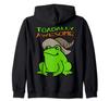 Toadally the Amazing Frog with a Hat Zip Hoodie