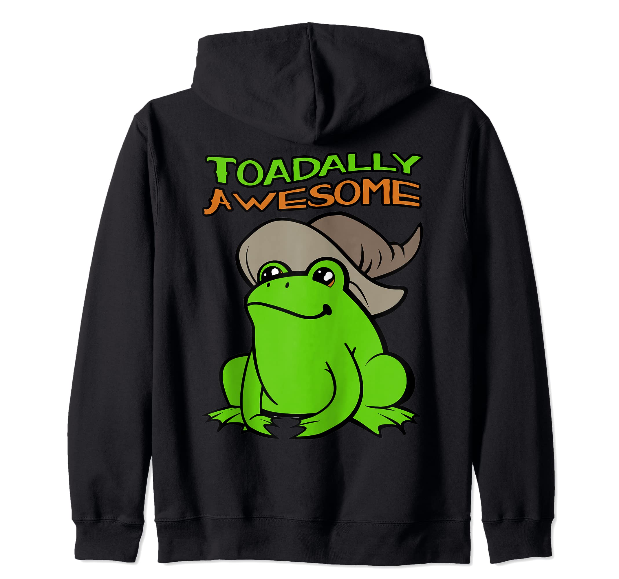 

Toadally the Amazing Frog with a Hat Zip Hoodie