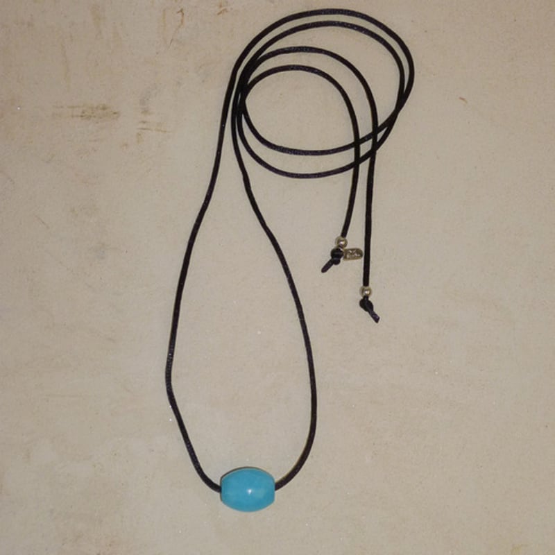 

OudStudio Bottle Stone Necklace_Blue Blue