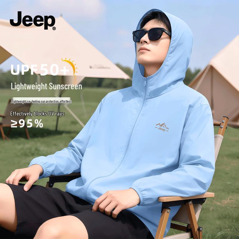 

JEEP Men s Quick-Dry Sun Protection Hoodie 2XL