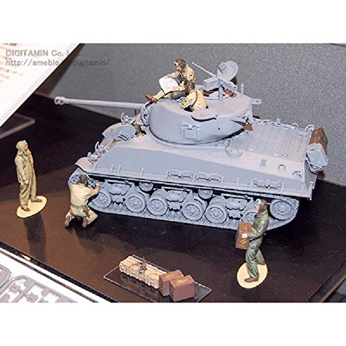 Tamiya 1/35 Military Miniature Series No. 347 U.S. Army Tank Crew Set, European Front, Plastic Model Kit 35347
