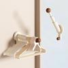 Hanger storage artifact No punching and retractable balcony wall hanging Multifunctional finishing rack Household drying rack Storage hanger