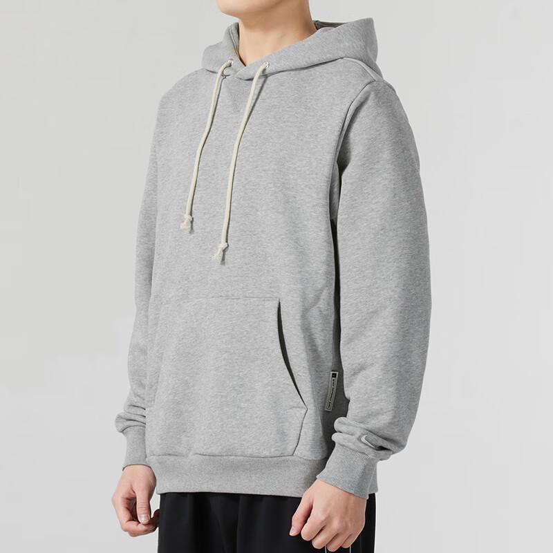 Nike College Style Color Block Logo Simple Hoodie Men Hoodies Gray FZ0219-063