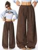 2025 Autumn-Winter High Waist Casual Drape Wide-Leg Pants