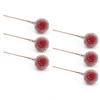100pcs Artificial Berry Flower Mini Frosted Fruit Holly Berries Home Wedding Party Decor