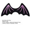 Gothic Fledermausflügel Unisex Strap-On Hexen Verkleidungsflügel Halloween Party Fledermaus Teufelsflügel für Cosplay Kostümzubehör