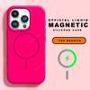 New Magnetic Lanyard Phone Case For iPhone 15 14 16 Plus 11 12 13 16 Pro Max Magsafe Liquid Silicone Strap Protector Soft Cover