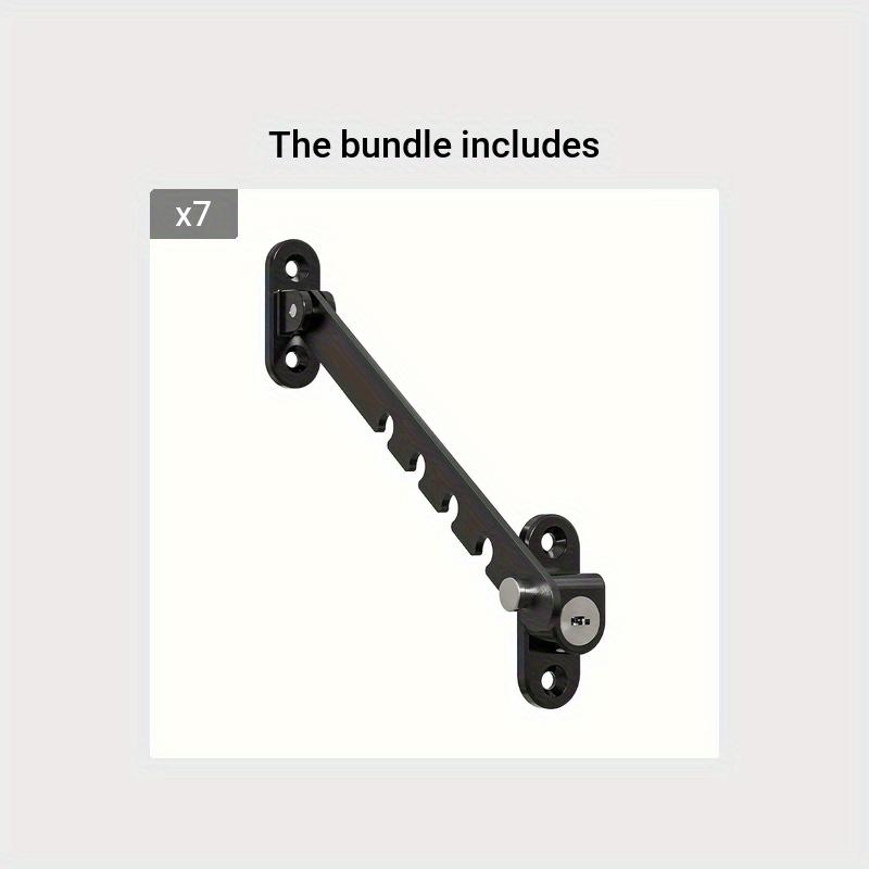 1 Pc Window Ventilation Limiter Fixer, Plastic-Steel Inward-Opening Window Latch, Wind Hook Safety Lock for Ventilation