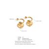 Eetit Fashion Stainless Steel Heart Drop Dangle Earrings for All Occasions Valentine's Day Gift Charm Classic Jewelry Rust Proof