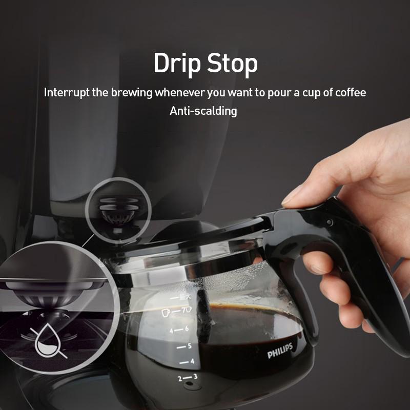 Philips HD7432 Coffee Maker American Coffe Pot Tea Pot Multi-function pot, suitable for making coffee and tea