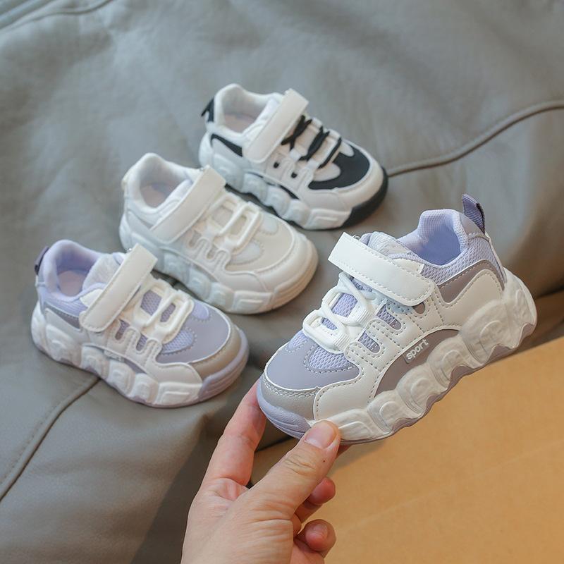Fashion Kids Shoes for Boys Girls Air Mesh Breathable Children Casual Sneakers Baby Girl Soft Running Sports Tenis Shoes H06115