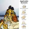 1pc. Cartoon Lion King Blanket, Soft and Warm Home Decor for All Seasons, Perfect Gift for Friends and Family, Cute Animal Print Throw Blank