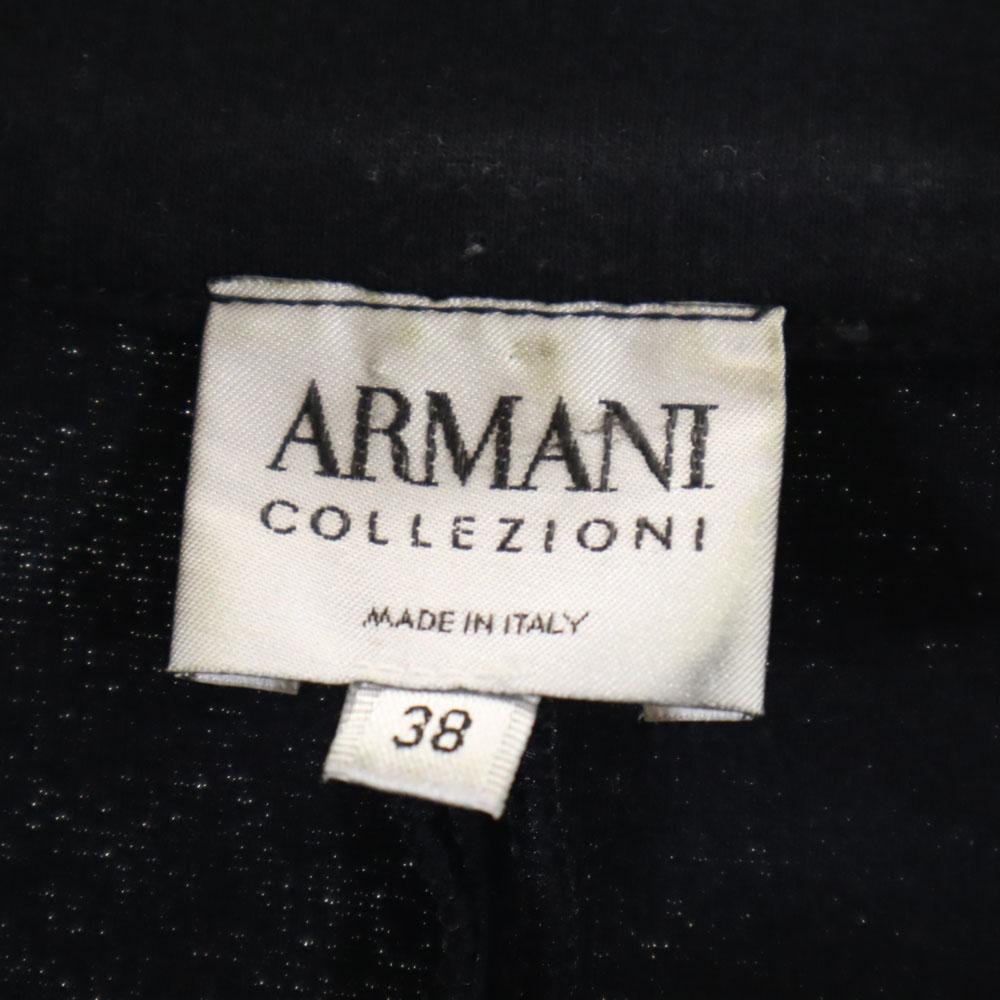 ARMANI made in Italy tailored jacket 38 black COLLEZIONI Women Used