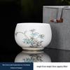 Mutton Fat Jade White Porcelain Master Tea Cup