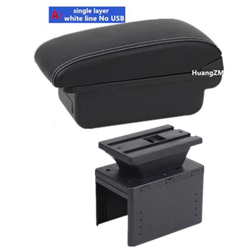For Citroën C3 aircross Armrest box For Citroen C3 Car Armrest Center Storage box Interior Retrofit car accessories