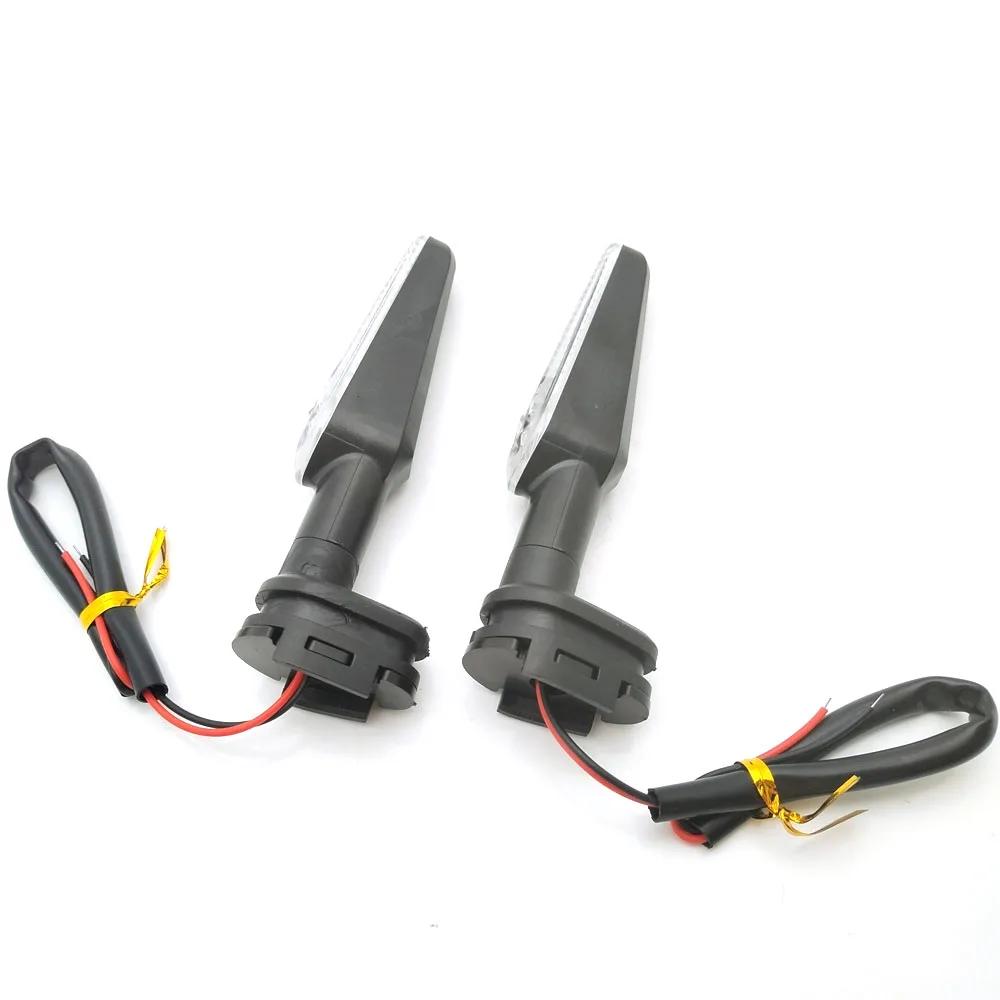 A Pair Motorcycle Turn Signal Light Moto Flashing Light Clignotant Moto Led for YAMAHA MT07 Tracer 700 XJ6 FZ6 MT09 900 MT10