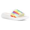 UGG Slide Cali Collage Rainbow Stripe 1120001-RSTR