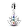 Copper Metal Pink Color Love Color Flower Colorful Drawing Board Pendant Bead Components Camera Charm Bead Components Bead Component Compatible With