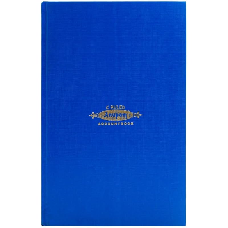 

Anupam Stock Register | Green Ledger Paper | 100 Gsm, 70 Pages | A-Z Serial Numbering |Hard Bound Cover For Long Durabil