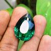 Brazilian Natural Green Garnet 31.70 Ct Pear Shape Loose Gemstone