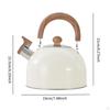 2.5L Tea Kettle Beverage Jug Water Teapot for Restaurant Household Office