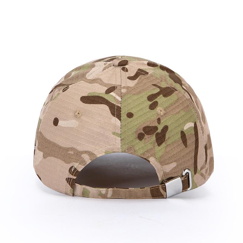Unisex Camouflage Sun Protection Embroidered Dad Hat