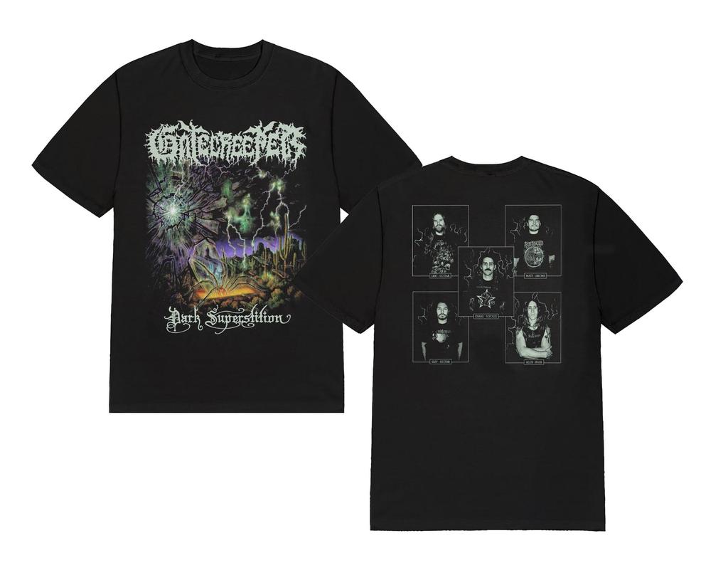 Gatecreeper Dark Superstition T-Shirt •Gatecreeper Band T-Shirt •Gatecreeper Hoodie •Gatecreeper Tour T-Shirt •Old School Death Metal Band Shirt
