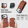 Crossbody 2 In 1 Magnetic Zipper Cards Solt Leather Wallet Case For iPhone 17 Pro Max 16 Plus 15 14 13 12 11 Long Lanyard Cover
