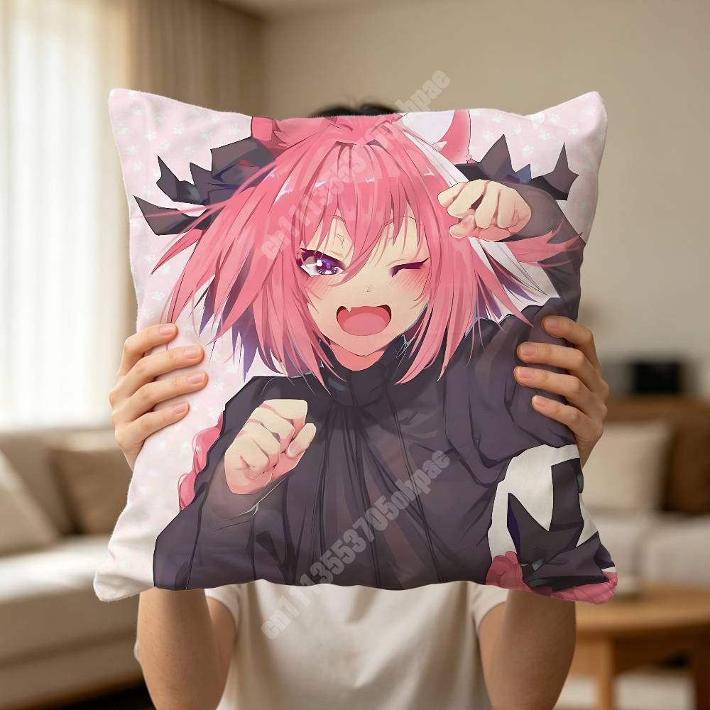 FFate Astolfo GGrand Order Pillow Cover Cushion Case Sofa Couch Modern Apartment Decor Family Furnishing