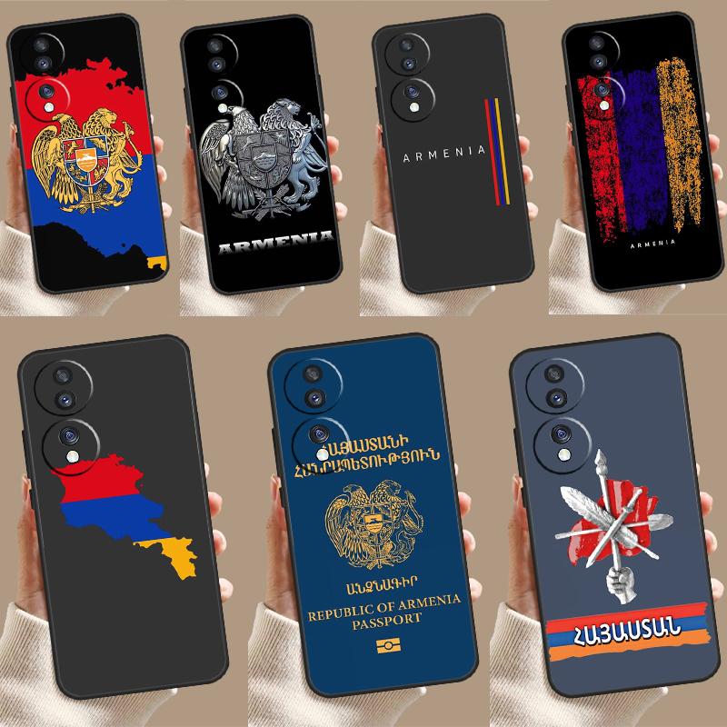 Armenia Armenians Flag Case For Honor Magic 6 Pro 5 Lite 50 70 90 Lite X7 X8 X9 X6a X7a X8a X9a X8b X9b Back Cover