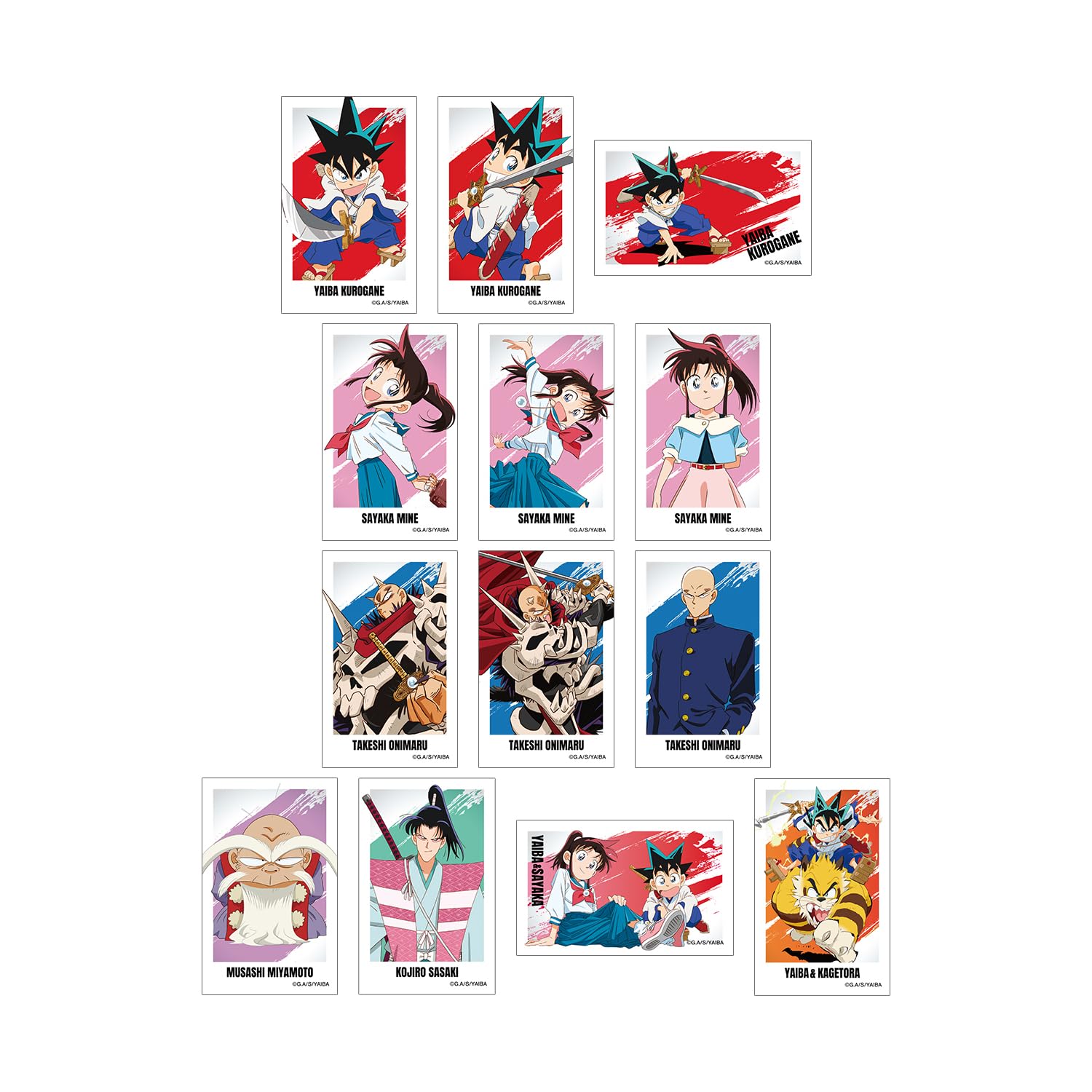 

Shin Samurai Den YAIBA Торговые иллюстрационные карты Коробка из 13 штук