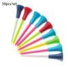 Professional 83mm Multi-colored Rubber Cushion Golf Accessories Golf Tees Outdoor Sports