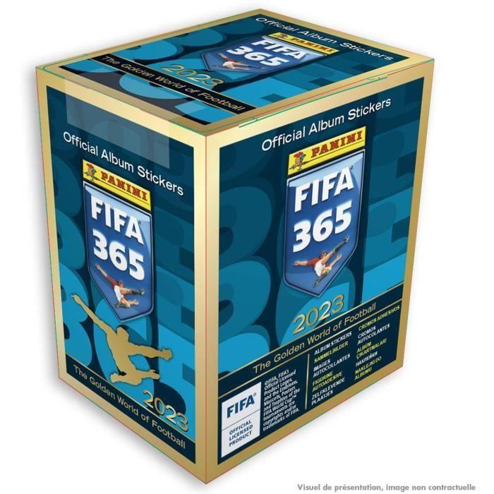 Stickers de football PANINI FIFA 365 2023 - Boite de 50 pochettes