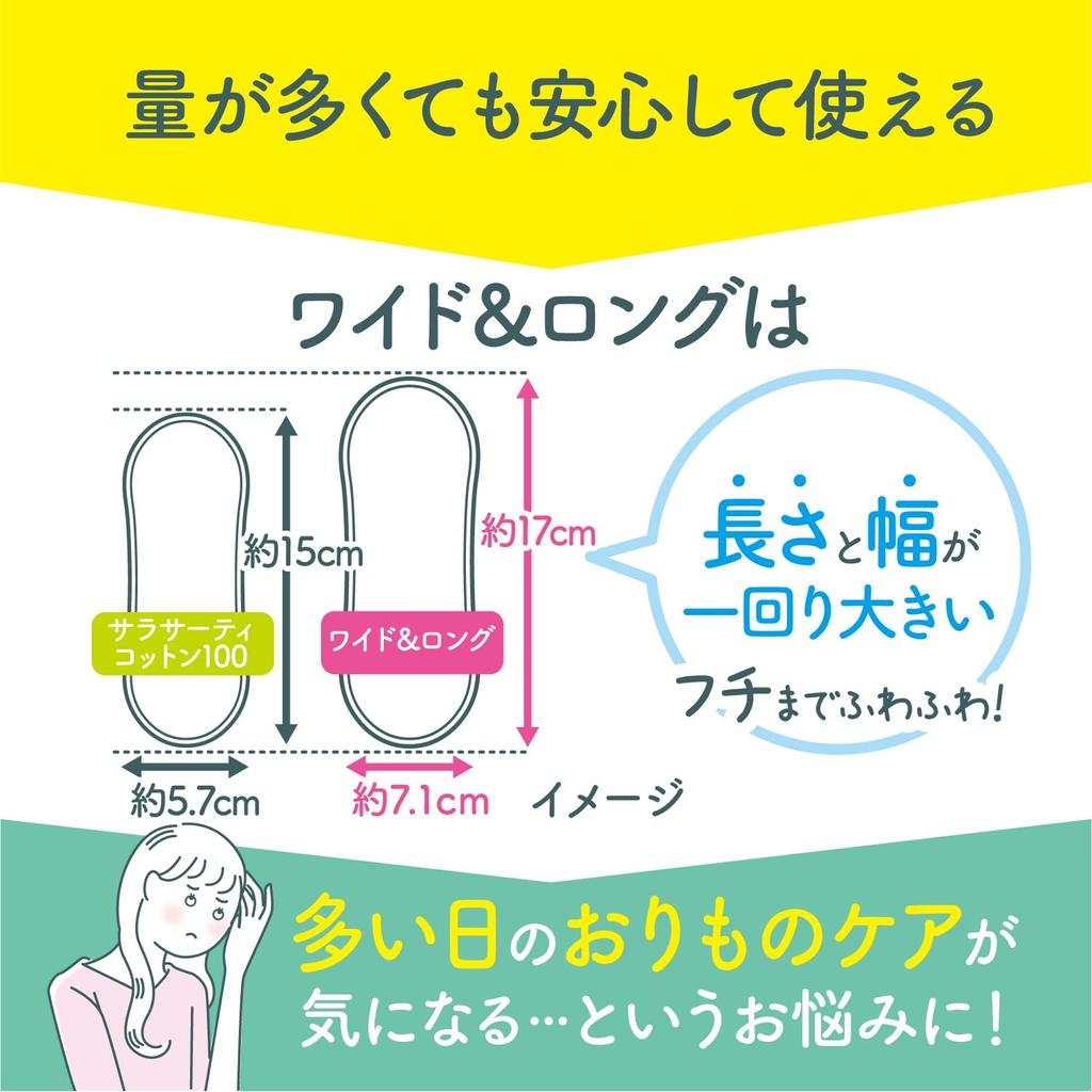Sarasati Baumwolle 100 Breit Leicht Zuverlässig 40 Stück x 3er-Pack [Großeinkauf] & Lang, Größer, Größe, Unparfümiert,
