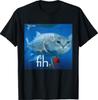 Fih Meme Grappige Kat Vis - Ai Vis Kat Meme Trend Fih T-shirt