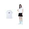 Li Ning X Line Friends Collaboration Sports Fashion Series Cartoon Fun Print Round Neck Short Sleeve T-Shirt Women Tops White AHSR808-3