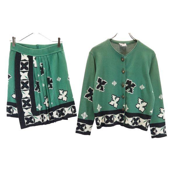 

millesimes Куртка без цвета Комплект Зеленая система Юбка-запашная Женская Б/у