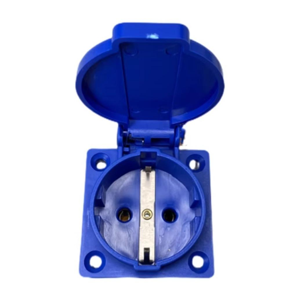 Rewireable EU Male Plug Detachable Socket Adapter 2024 Electric Power Connector