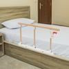 Adjustable 3-Position Non-Slip Bed Rail Supports Up To 300 Lbs,Foldable Aluminum Alloy Safety Bed Guardrail for Adults & Elderly
