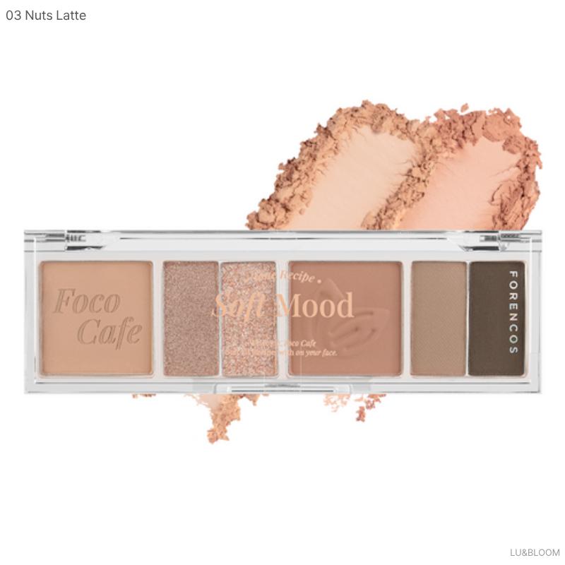 FORENCOS Soft Mood Eye Palette 6.1g (+Free gift)