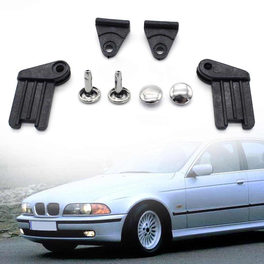 2 Seturi Parasolar Lunetă Spate Kit de Reparare M5 Parasolar Clipsuri Suport Set pentru BMW E38 E39 E46 E60 E65 E66 Seria 3 5 7