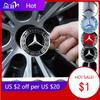 Samolepka na auto Pro Mercedes Benz 4ks 60/63/68MM Krytka středu kola auta Kryt náboje kola Příslušenství Pro MERCEDES BENZ AMG W108 W124 W12
