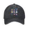 Craig of the Creek Characters Blue Denim Fabric Cap Casual Baseball Caps Adjustable Hat Summer Unisex Baseball Hats