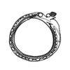Black Heart Necklace Women Hip Hop Edgy Set Choker Jewelry